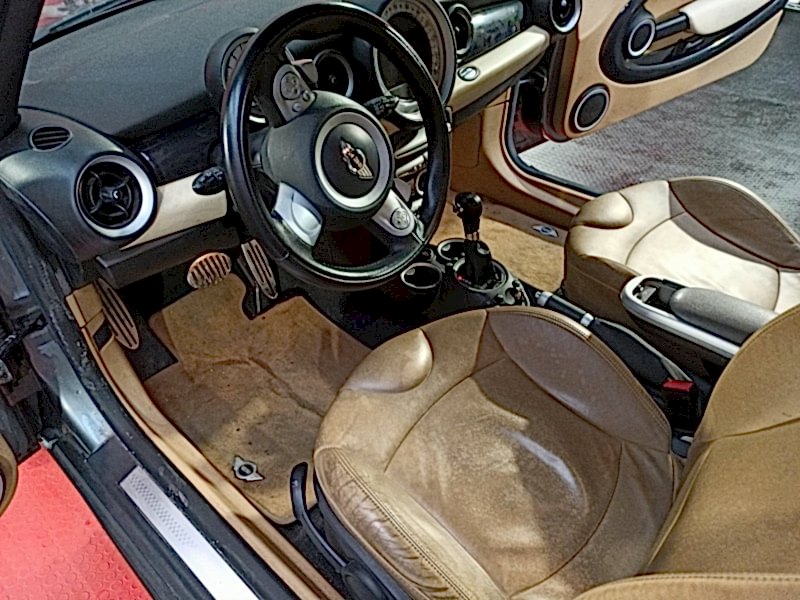 before a mini cooper Car Interior Cleaning