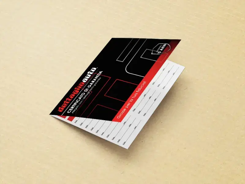 Pic of DettaglioAuto 10 years warranty booklet