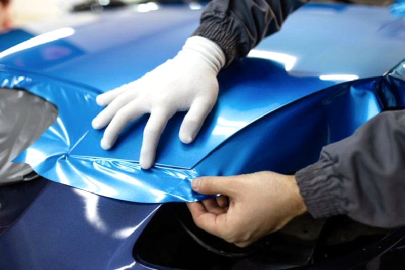 change car's color wrapping