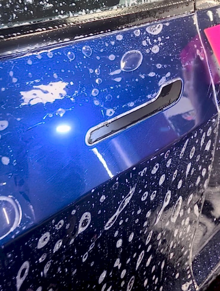 tesla Car Door Protection with ppf
